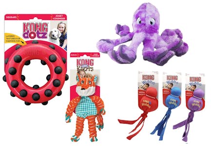 4 Kong Dog Toys