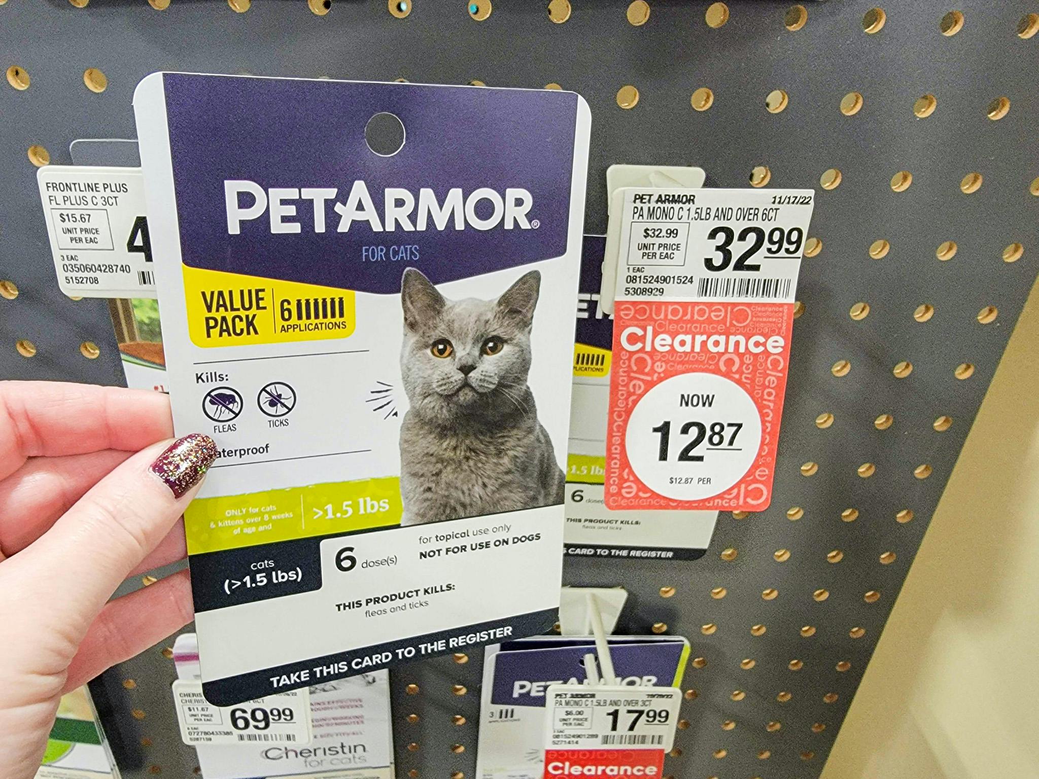 petarmor flea treatment for cats