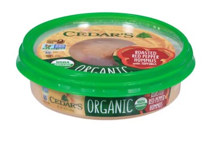 2 Cedar's Organic Hummus
