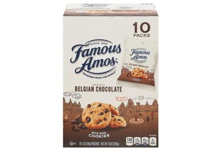 2 Famous Amos Cookies