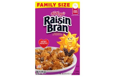 2 Raisin Bran Cereal