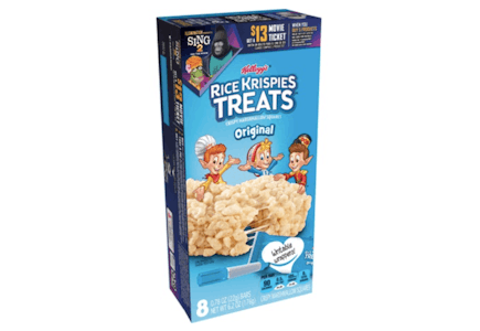 2 Rice Krispies Treats Boxes