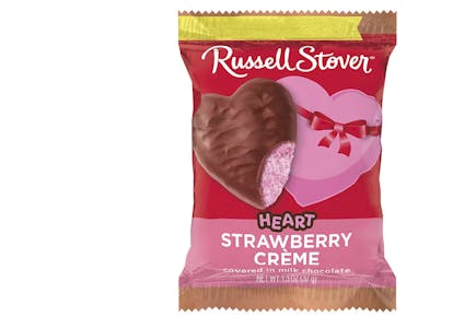 3 Russell Stover Heart Chocolates