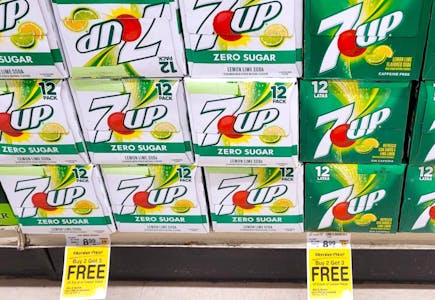 5 7UP Zero Sugar 12-Packs