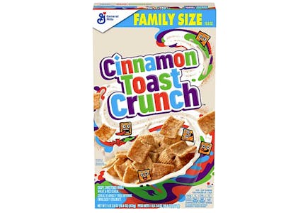 2 Cinnamon Toast Crunch Cereal