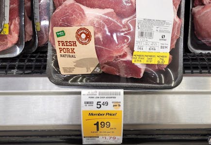 Pork Loin Chops, per pound