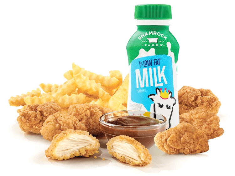 Arby's chicken nuggets kids meal