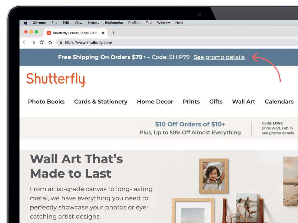 Shutterfly Coupons 2023 50 Off Orders 49 Or 40 Off Orders 29   Shutterfly Coupons Save Prints Macbook Free Shipping Minimum Order Screenshot 1676410675 1676410675 