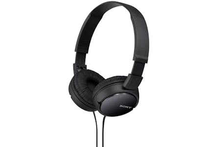Sony On-Ear Headphones in White or Black