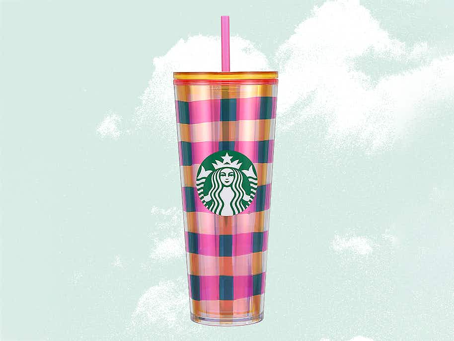 Starbucks Checkered Cold Cup
