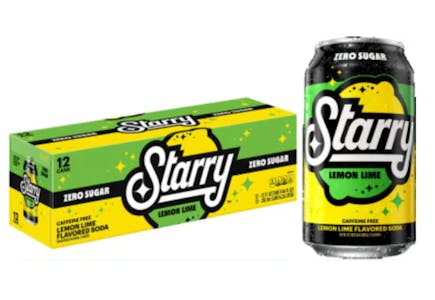 3 Starry Soda 12-Packs