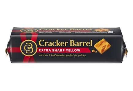 2 Cracker Barrel Cheeses