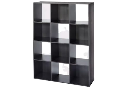 12-Cube Organizer Shelf
