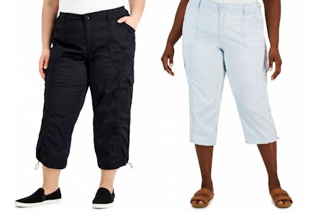 Plus-Size Capri Pants