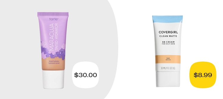 tarte maracuja tinted moisturizer and covergirl clean matte bb cream price comparison