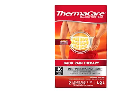 2 ThermaCare Wraps