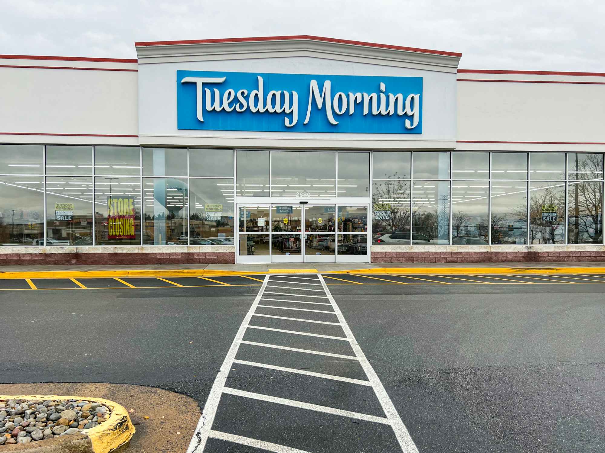 A Tuesday Morning store front