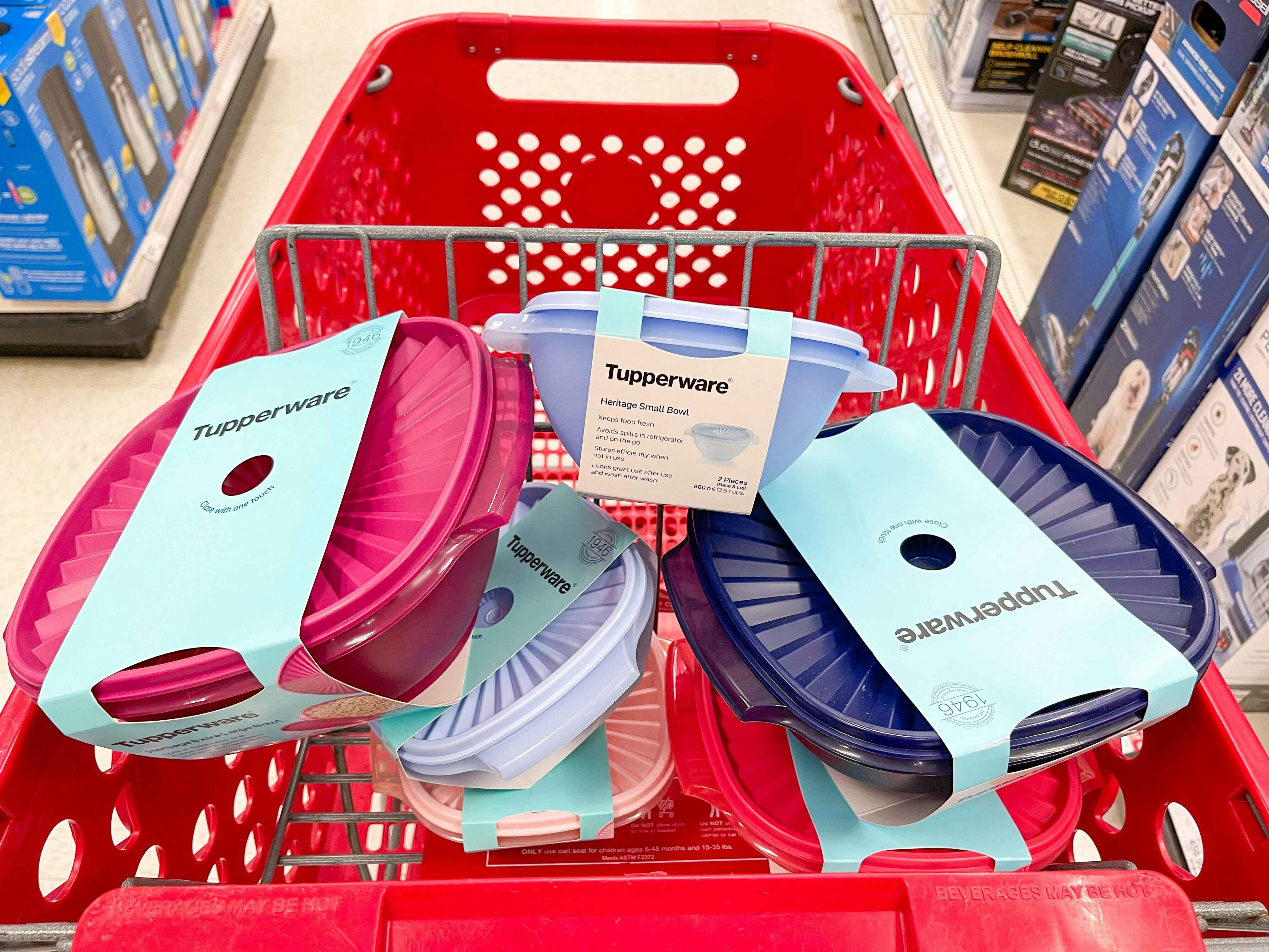 Tupperware is now selling at Target