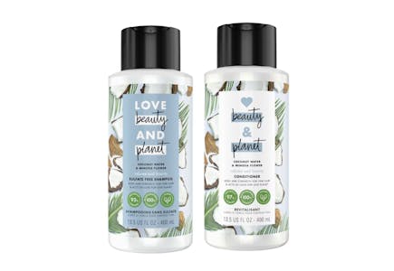 2 Love Beauty and Planet Hair Products
