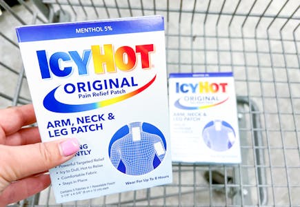 2 Icy Hot Patches