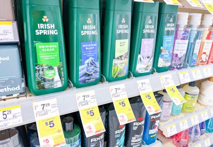 2 Irish Spring Body Washes or Bar Soap 6-Packs