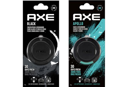 2 Axe Car Air Fresheners