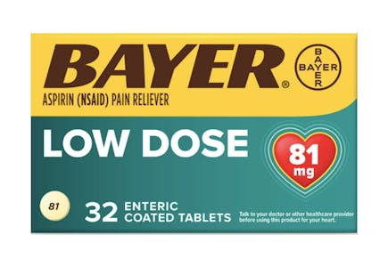 3 Bayer Aspirin Bottles