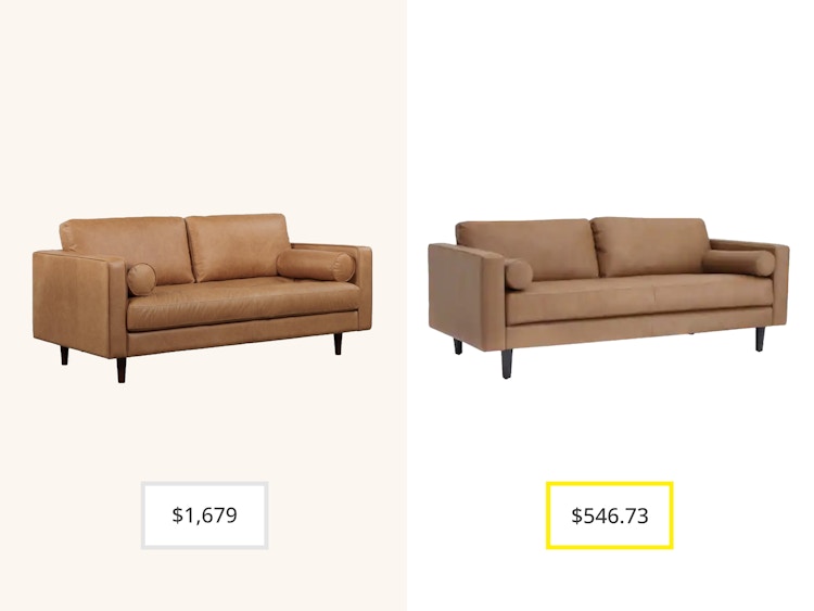 west elm vs home depot sofa