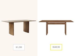 west elm vs homefare dining table