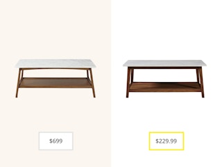 west elm vs wayfair coffee table