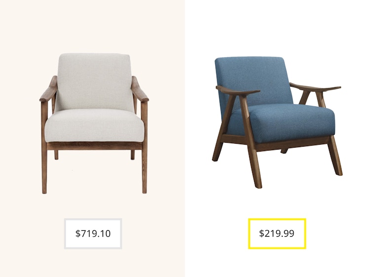 west elm vs wayfair wood chair