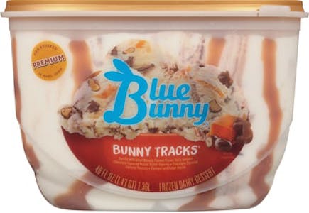 2 Blue Bunny Ice Cream