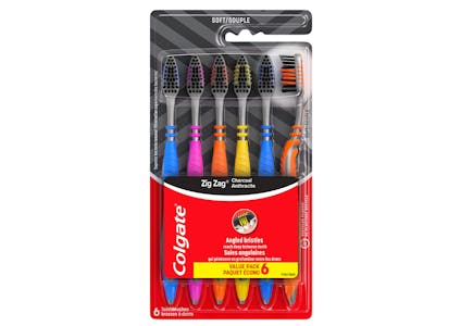 Colgate Charcoal Toothbrushes