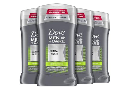 Dove Deodorant Sticks 4-Pack