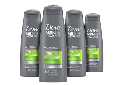 Dove Shampoo & Conditioner 4-Pack