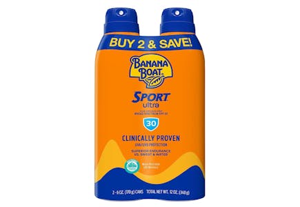 Banana Boat Ultra Spray 2-Pack