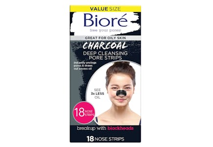 Biore Charcoal Pore Strips