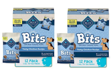 2 Blue Buffalo Bits Packs (24 Total)