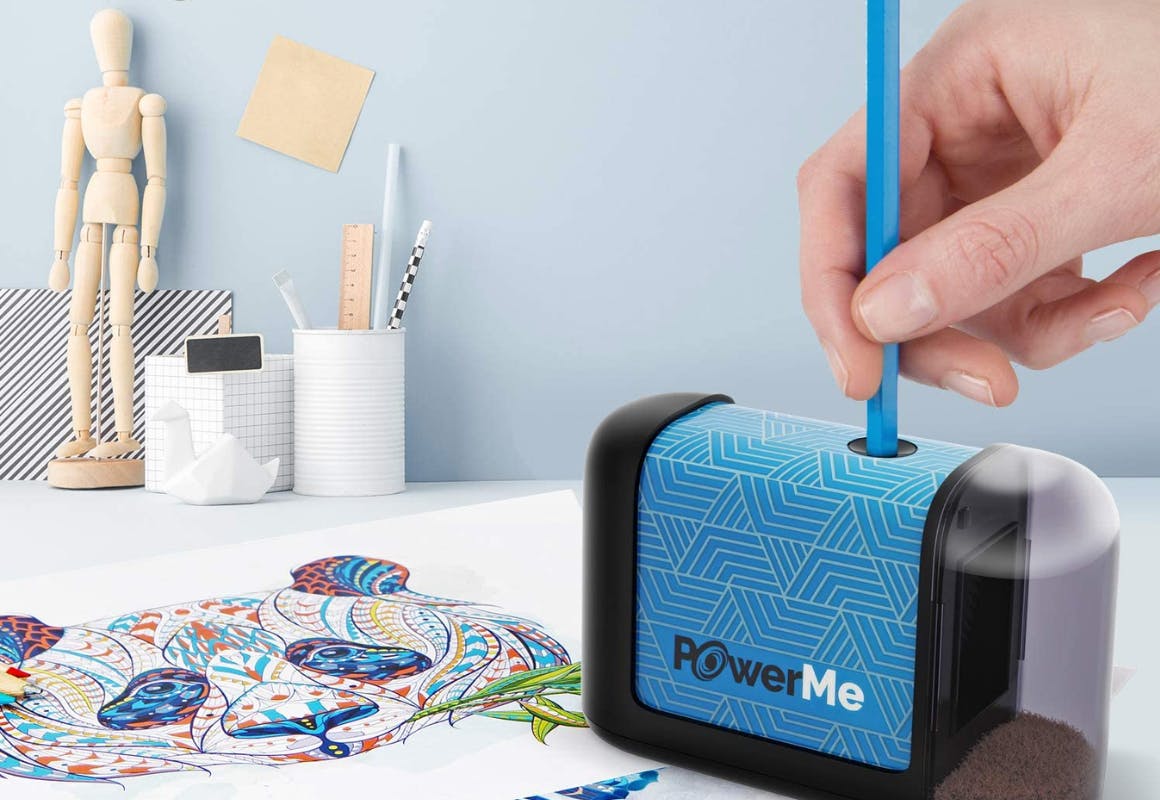 Battery-Operated Electric Pencil Sharpener, Only $14.39 on Amazon