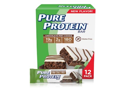 Pure Protein Mint Bars 12-Count