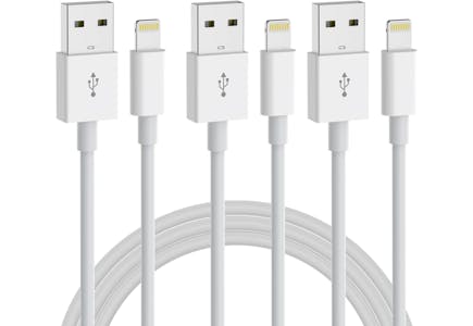 iPhone Charger 3-Pack