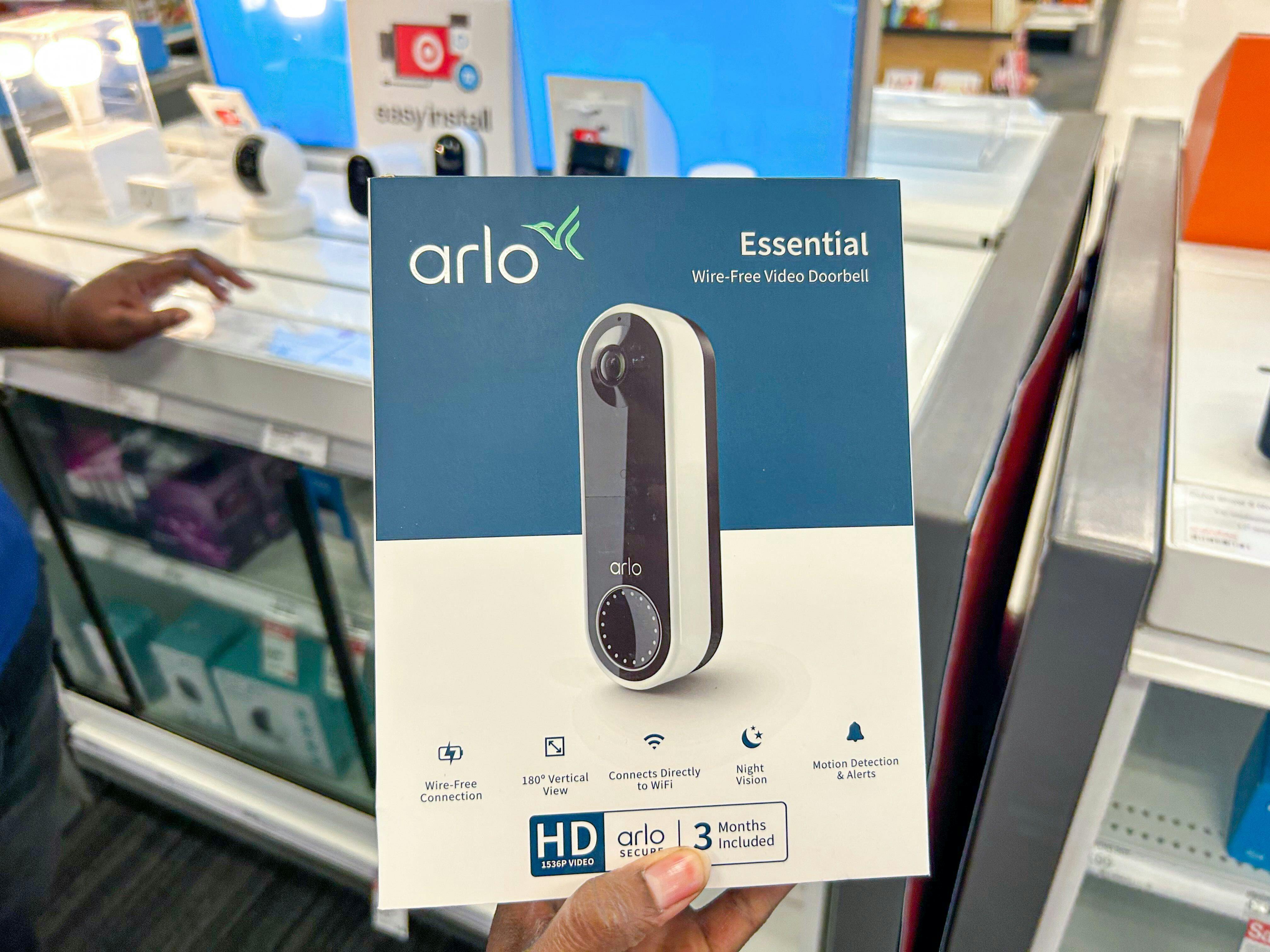 target arlo doorbell