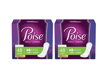 2 Poise Liners