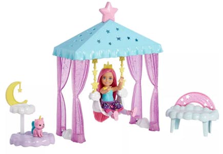 Barbie Dreamtopia Chelsea Doll Nurturing Fantasy Playset