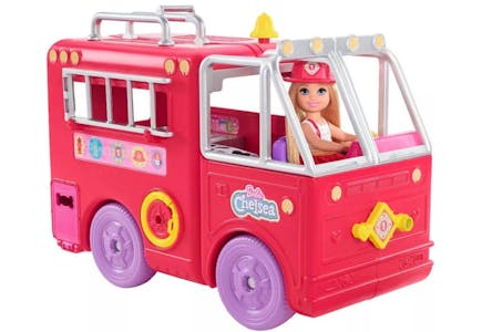 ​Barbie Chelsea Fire Truck Playset