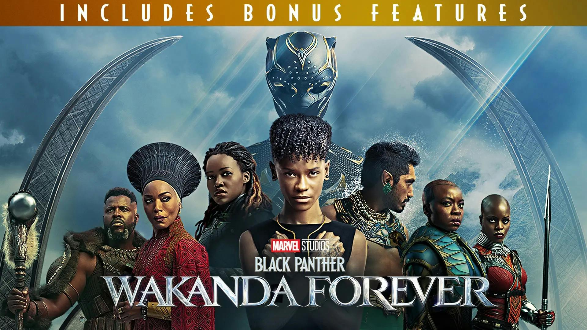 The thumbnail cover for the movie Black Panther Wakanda Forever