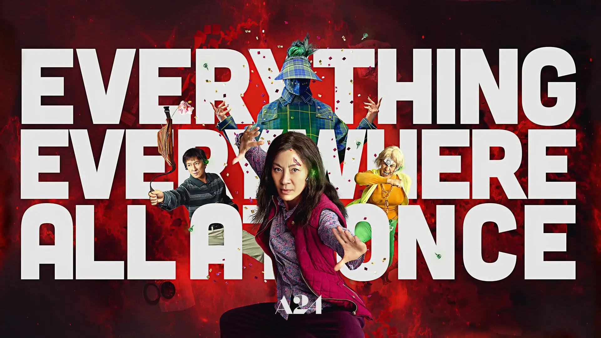 The thumbnail cover for the movie Everything Everywhere All At Once
