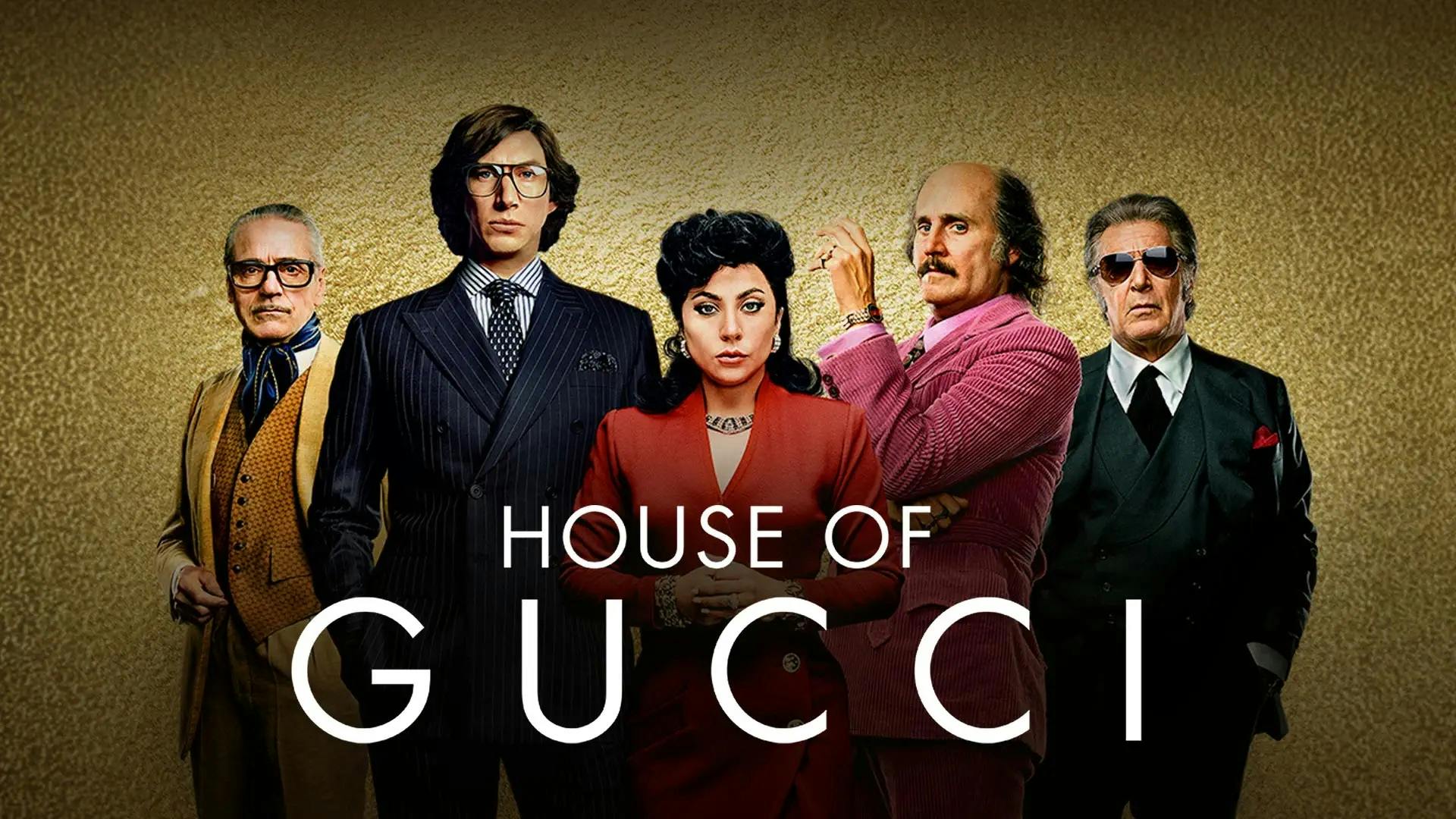 The thumbnail cover for the movie House of Gucci