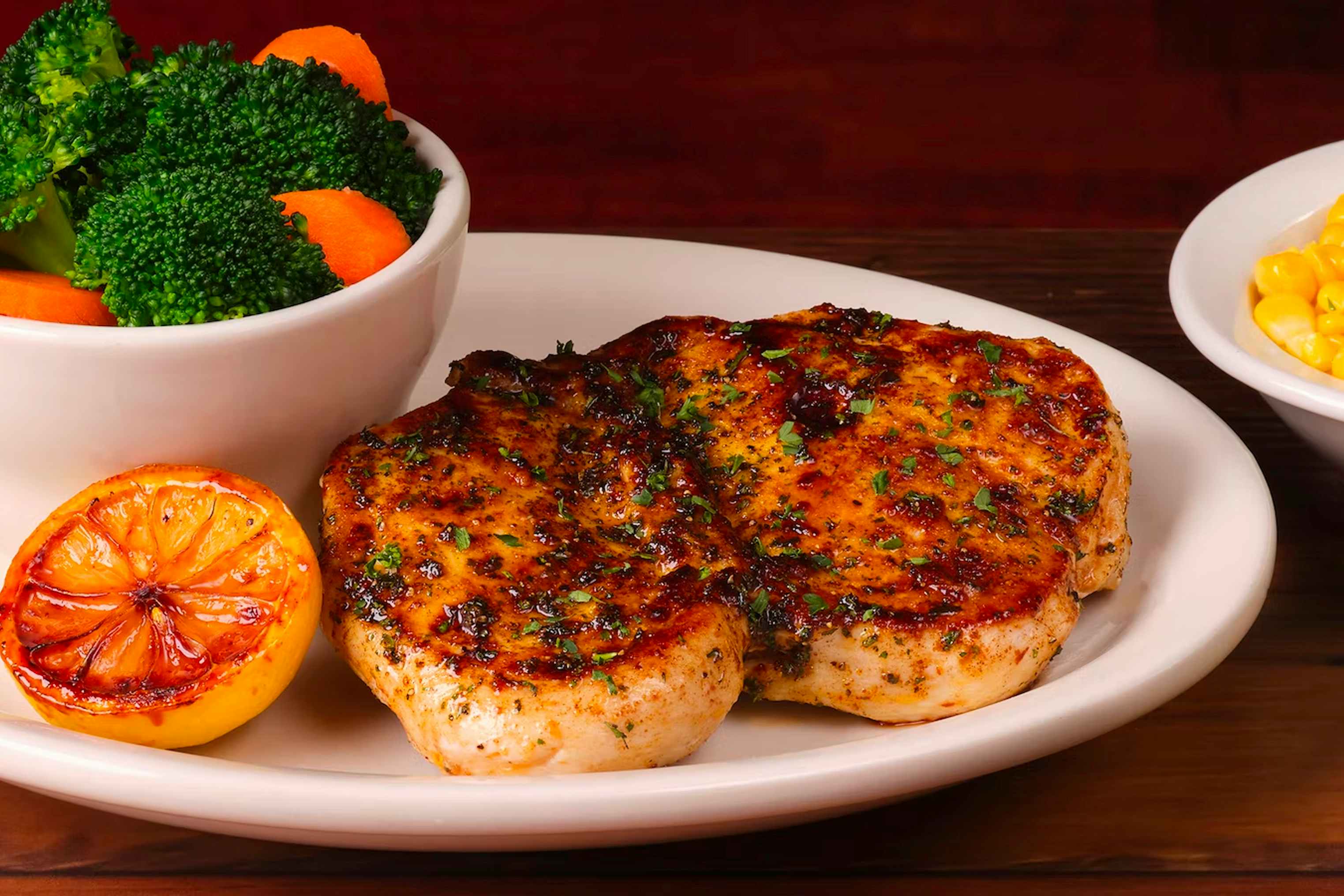 Herb crusted Chicken from Texas Roadhouse