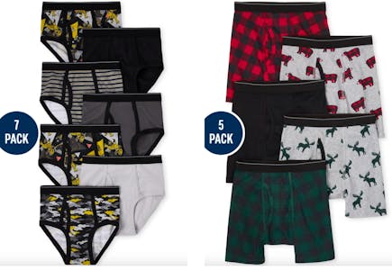 Muli-Pack Underwear Sets
